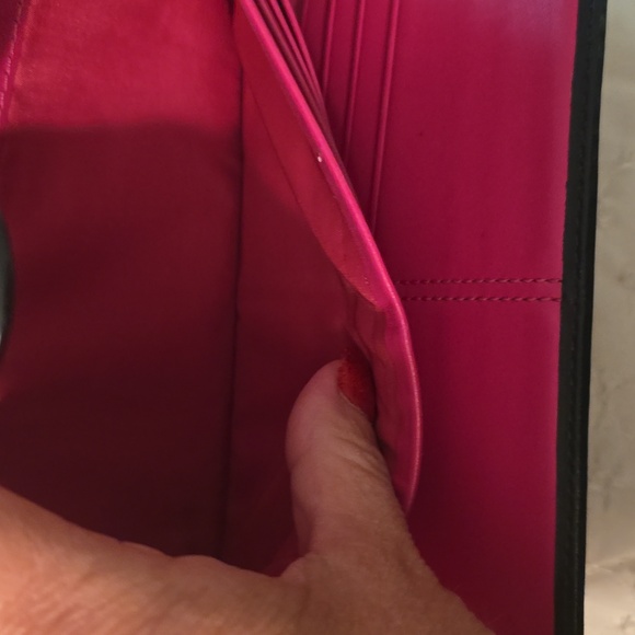 Coach Black Clutch with Gold Accents - Picture 6 of 9